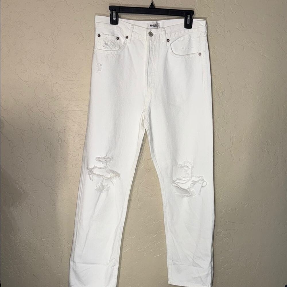 Agolde 90s white Jeans